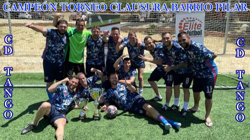 CAMPEON TORNEO CLAUSURA BARRIO DEL PILAR 